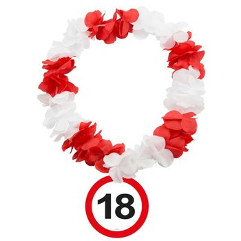 Naszyjnik hawajski, "18 Traffic Birthday" - Folat