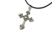 NASZYJNIK KRZYŻ GOTYCKI goth gothic rock Jubileo