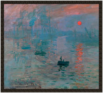 Naszywka Impresja, wschód słońca Claude Monet Szyjemy Sztukę