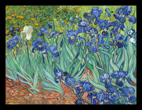 Naszywka Irysy Vincent Van Gogh Szyjemy Sztukę