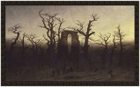 Naszywka Opactwo w dębowym lesie Caspar David Friedrich Szyjemy Sztukę