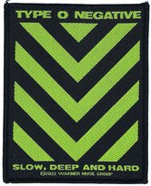 naszywka TYPE O NEGATIVE - SLOW, DEEP & HARD Inna marka