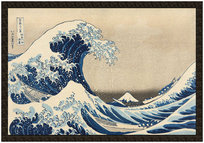 Naszywka Wielka Fala w Kanagawie Katsushika Hokusai Szyjemy Sztukę