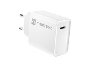 Natec, Ładowarka sieciowa natec ribera 1x usb-c 20w biała - Natec