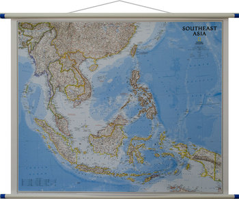 National Geographic, mapa ścienna polityczna Azja Południowo-Wschodnia Classic , 1:6 497 000 - National geographic