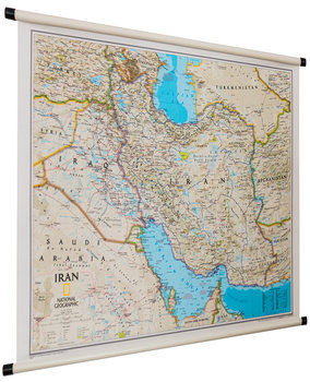 National Geographic, mapa ścienna polityczna Iran Classic , 1:3 696 000 - National geographic