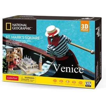 National Geographic, puzzle 3D Plac Świętego Marka  - National geographic