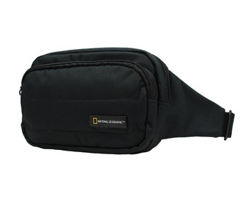 National Geographic, Torba biodrowa, Pro, czarny, 21x13x8 cm - National geographic