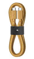 Native Union Belt Cable - kabel USB-C - USB-C, 1,2 m (kraft)