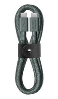 Native Union Belt Cable - kabel USB-C - USB-C, 1,2 m (slate green)