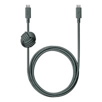 NATIVE UNION Kabel USB-C do USB-C Anchor Cable 240W / 300 cm - Slate Green 3m