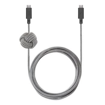 NATIVE UNION Kabel USB-C do USB-C Anchor Cable 240W / 300 cm - Zebra 3m - Native Union