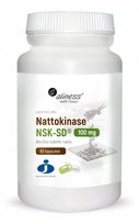 Nattokinase NSK-SD 100 mg 60 kapsułek Suplement diety || Aliness