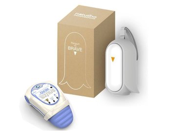 Natulino, Snuza Hero MD Premium Protection 2021, Monitor oddechu, Szumiący Pingwin - BabySense