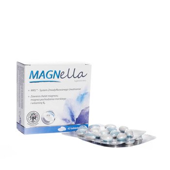 Natur Produkt, Magnella, suplement zawierający chelat magnezu, 42 tabletki - Natur Produkt