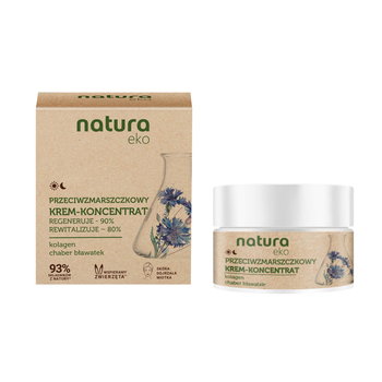 Natura Eko, Krem-Koncentrat Do Twarzy Przeciwzmarszczkowy, 50 ml - NATURA ECO