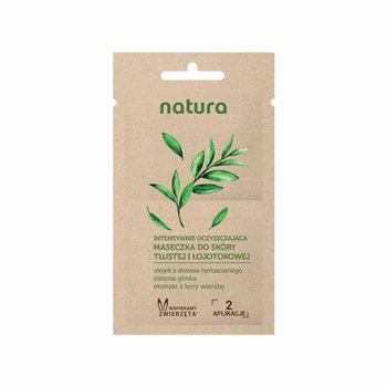 Natura Eko, Oczyszczająca Maska Do Skóry Tłustej, 10 ml - NATURA ECO