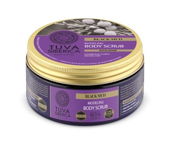 Natura Siberica, Tuva Siberica, peeling do ciała Black Mud, 300 ml - Natura Siberica