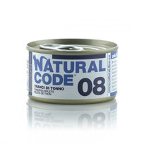 Natural Code 08 Kawałki Tuńczyka - Mokra Karma Dla Kota - Puszka 85G