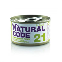 Natural Code 21 Tuńczyk Z Jagnięciną I Ziemniakami W Galaretce - Mokra Karma Dla Kota - Puszka 85G