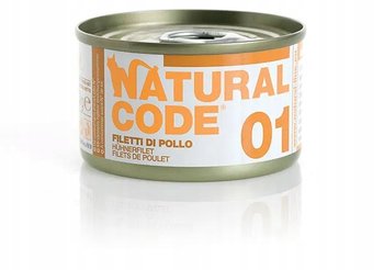 Natural Code Cat 01 Filet z Kurczaka puszka 85g - Natural Code