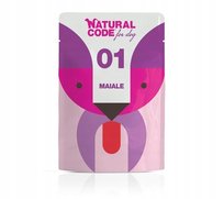 Natural Code Dog 01 Wieprzowina saszetka 300g