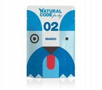 Natural Code Dog 02 Wołowina 300g