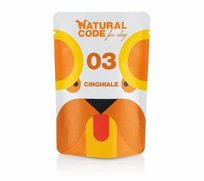 Natural Code Pies Saszetka 100G 03 Dzik Karma Dla Psa