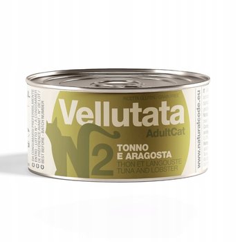 Natural Code Vellutata V02 Tuńczyk Homar 85g kremowa karma mokra dla kota - Natural Code