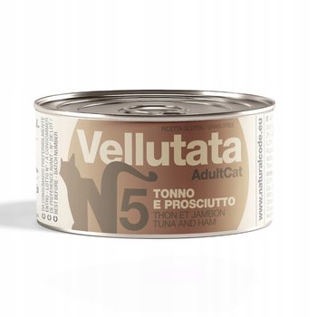 Natural Code Vellutata V05 Tuńczyk Szynka 85g kremowa karma mokra dla kota - Natural Code