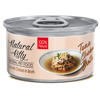 Natural Kitty Premium 100% mokra karma dla kota tuńczyk kurczak 80g - Inna marka