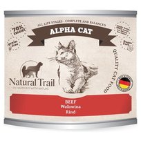 NATURAL TRAIL Alpha Cat Puszka 400g Wołowina