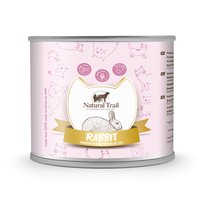 NATURAL TRAIL Cat 185 g Monoprotein Rabbit puszka