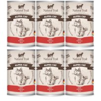 NATURAL TRAIL Cat Alpha Beef puszka 6x400g