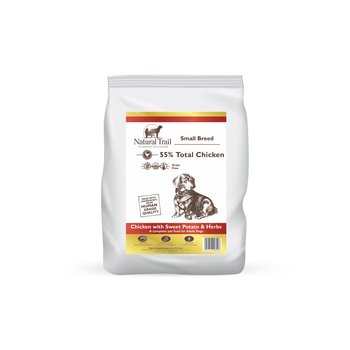 NATURAL TRAIL Dog GF Small Breed Chicken with sweet potatoes & herbs 2kg - Natural Trail