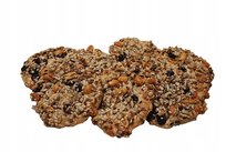 NaturalCookies Ciastka kruche mix ziaren z ziarnami mix 3 kg FIT Malinowe