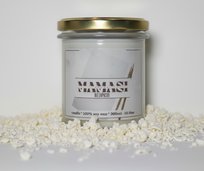 Naturalna, Bez Zapachowa Świeca Sojowa 300Ml Duża Roślinna Świeczka