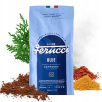 Naturalna kawa ziarnista średnio palona 1 kg Arabika 100% FERUCCI Blue