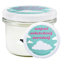 Naturalna świeca sojowa zapachowa 