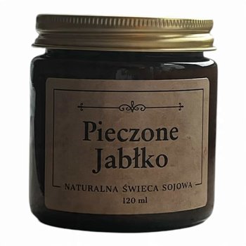 Naturalna Świeca zapachowa Pieczone Jabłko 120 ml - inna (Inny)
