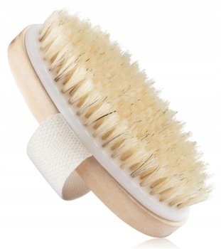 Naturalna Szczotka Do Masażu Ciała Na Sucho Mokro - Lewer