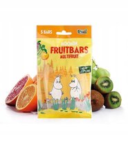 Naturalne batoniki owocowe Moomin Wieloowocowe 5x15g