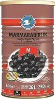 Naturalne czarne oliwki 800g Marmarabirlik