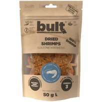NATURALNE GRYZAKI PRZYSMAKI DLA PSA BULT SUSZONE KREWETKI 50G PREMIUM