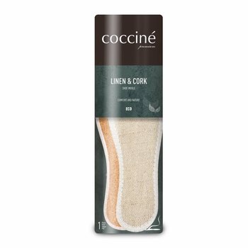 Naturalne wkładki eko len na korku coccine 35-36 - Coccine