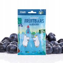 Naturalne zdrowe batoniki owocowe Moomin Jabłko & Jagoda 5x15g
