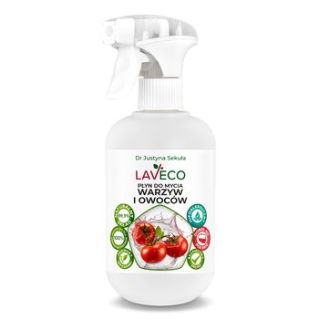 Naturalny płyn do mycia warzyw i owoców - 0,5 l - LAVECO - Laveco