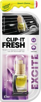 Naturalny Samochodowy Odświeżacz Powietrza z Klipsem Clip It Excite - Na Bazie Ziół - ELIX