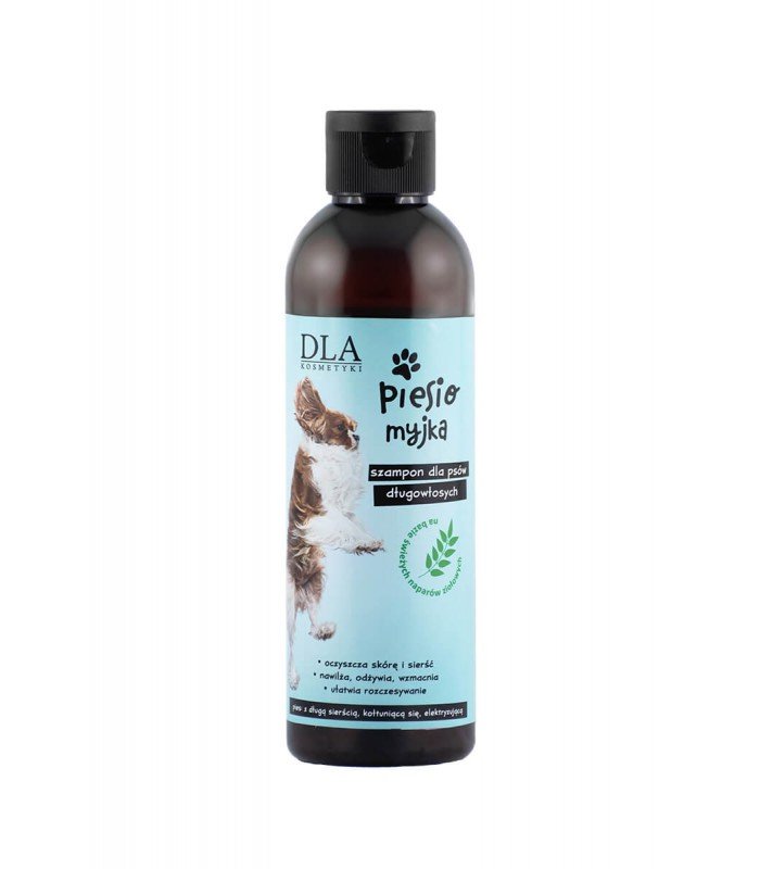 Zdjęcia - Kosmetyki dla psów Naturalny szampon dla psów długowłosych, PIESIOMYJKA, 200 g, Kosmetyki DLA