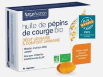 NaturAvignon Organiczny olej z pestek dyni Komfort układu moczowego 1000 mg Inna marka